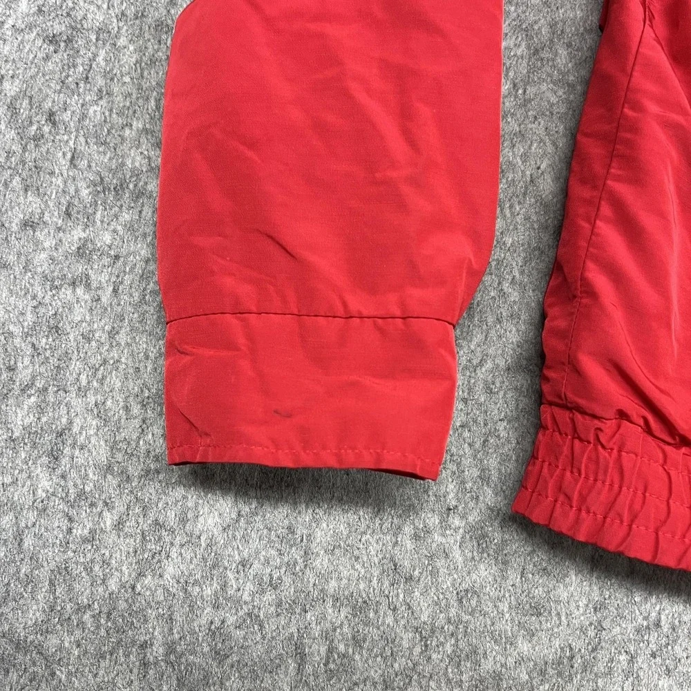 Vintage Woolrich Jacket Mens M Red Bomber Wool Lined Outdoor‎ Made USA 80s